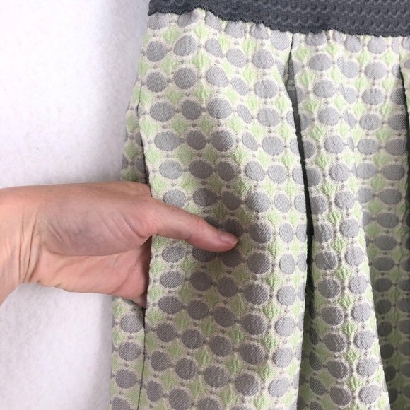 Anthropologie Maeve Seren Jacquard Skirt Sz S - Picture 4 of 6